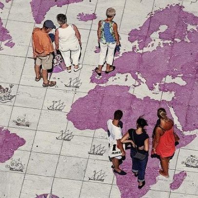 Mapa revela novos destinos turísticos e transforma a forma de viajar
