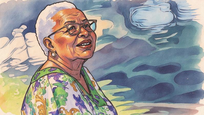 Graça Machel em evento público (Foto: Reprodução)
