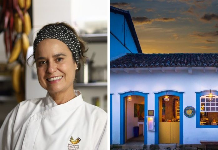 Chef Ana Bueno e restaurante Banana da Terra, em Paraty (Foto: Lu Serra/Divulgação)