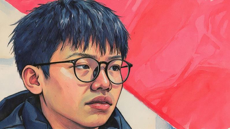 Tony Chung, que fundou um grupo estudantil pró-independência, foi concedido asilo no Reino Unido (Foto: Getty Images)