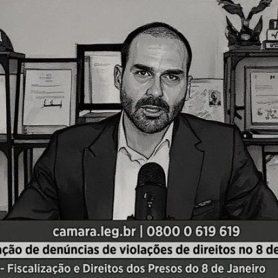 Eduardo Bolsonaro pode perder mandato por faltas na Câmara dos Deputados