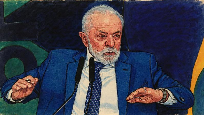 Lula tem acirrado as tensões com os Estados Unidos em meio à tentativa de interferência americana no cenário interno do Brasil (Foto: Wilton Júnior/Estadão)