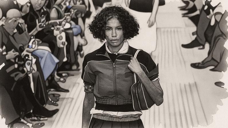 Desfile da Miu Miu, coleção de verão 2025 (Foto: GettyImages)