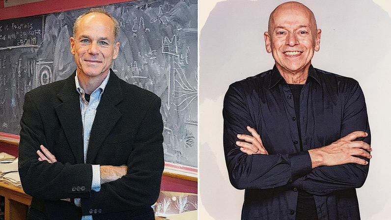 Marcelo Gleiser (esq.) e Leandro Karnal: sintonia na defesa da ciência (Foto: Divulgação)