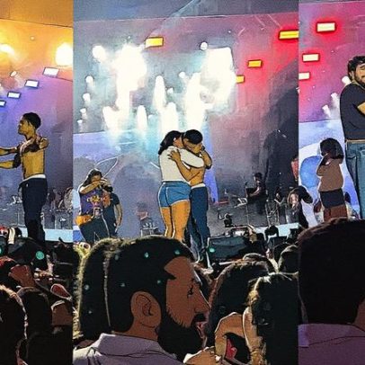 Nattan paga homem para trair namorada e causa separação em show; assista ao vídeo