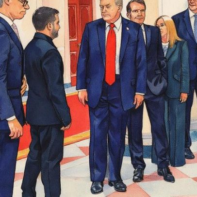 Trump interrompe encontro europeu para telefonar a Putin, revela jornal