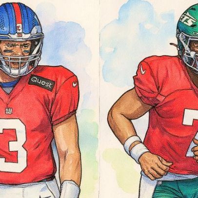 Russell Wilson e Justin Fields se reencontram como titulares em duelo entre Giants e Jets