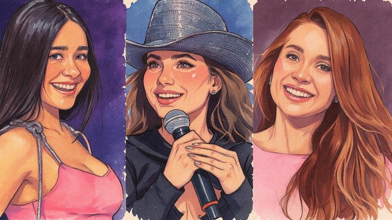 Alessandra Negrini, Jade Picon, Flávia Alessandra e Paula Fernandes (Foto: Divulgação TV Globo)