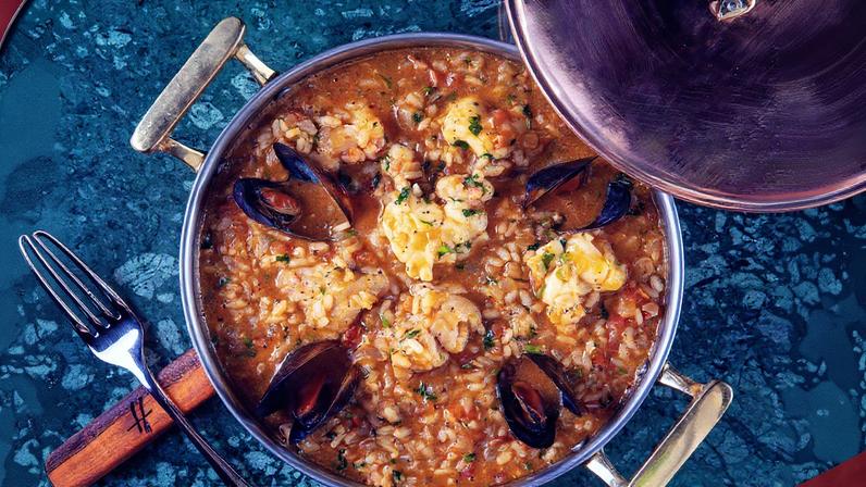 Arroz de mariscos da Quinta da Henriqueta (Foto: Divulgação)