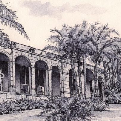 Roberto Burle Marx exibe mais de 3.500 plantas e cascatas em sua residência