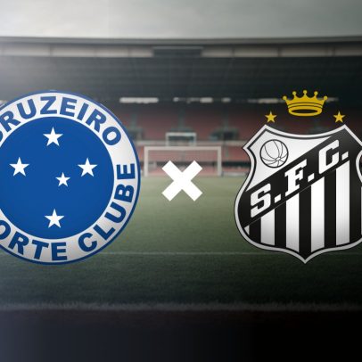 Cruzeiro e Santos se enfrentam no Brasileirão; veja onde assistir ao vivo