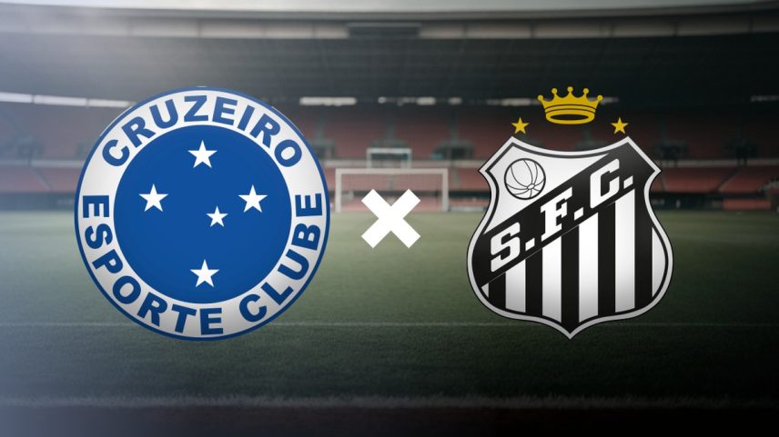Cruzeiro x Santos (Foto: Editoria de Artes)