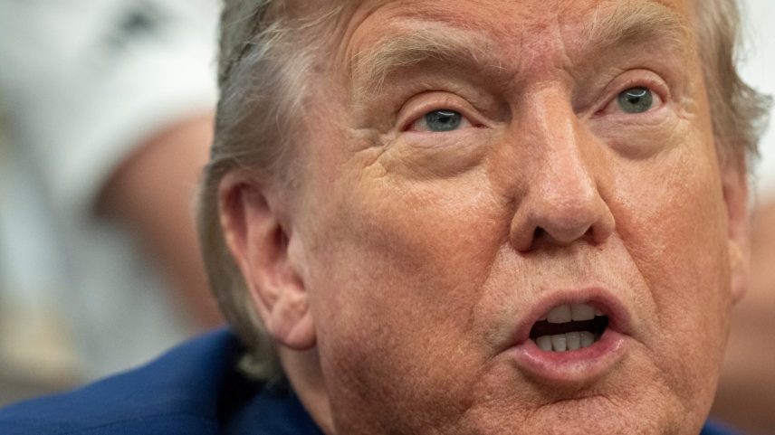 Donald Trump, presidente dos Estados Unidos, do Partido Republicano (Foto: Ken Cedeno/UPI/Bloomberg/Getty Images)