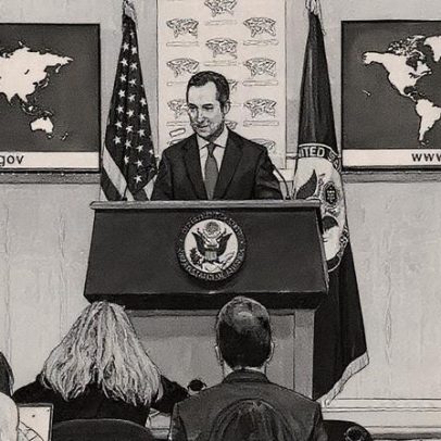 Jornalistas questionam o Departamento de Estado dos EUA sobre a Palestina em filme de 23 horas
