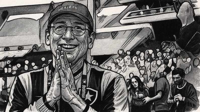 SAF do Botafogo tem cobrado empréstimos feitos à Eagle Holding durante a administração de Textor — Foto: Mauro Pimentel / AFP