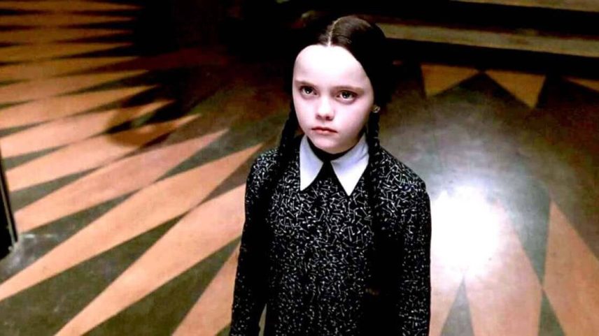 Christina Ricci como Wandinha Addams (Foto: Columbia Pictures/Divulgação)