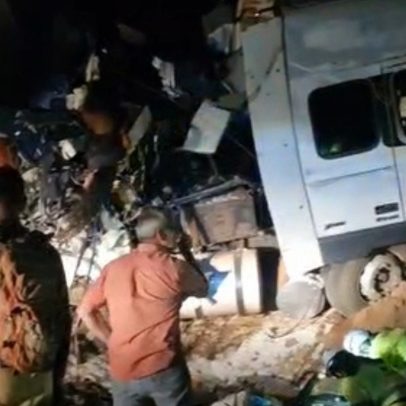 Acidente entre ônibus e carreta em Mato Grosso deixa 11 mortos e mais de 40 feridos