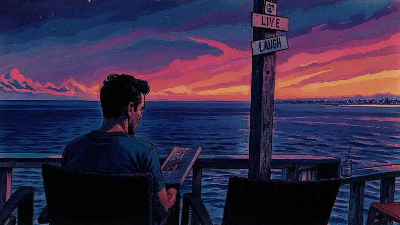 Leitura na praia (Foto: Pexels)