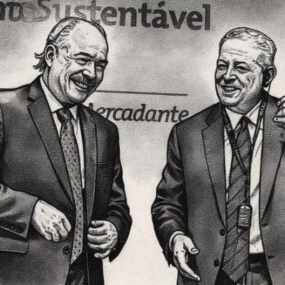 Mercadante presenteia ex-vice dos EUA com café e faz piada sobre alfândega