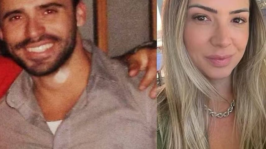 Policial Jeferson Luiz Sagaz e a companheira dele, a empresária Ana Carolina Silva, tinham 37 anos; o casal deixa uma filha de 4 anos (Foto: Reprodução)