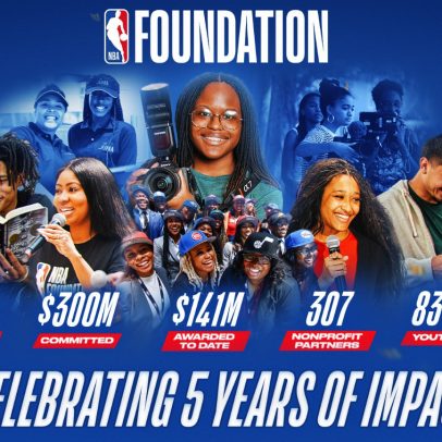 NBA Foundation completa 5 anos de impacto transformador nas comunidades