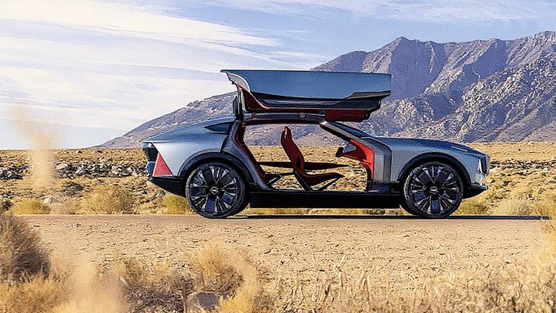 O conceito de carro Cadillac Elevated Velocity. (Foto: Cadillac)