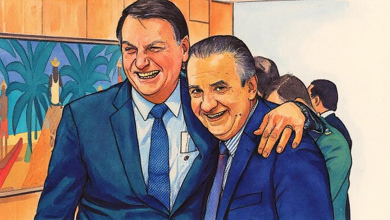 Jair Bolsonaro e o pastor e aliado Silas Malafaia (Foto: PR/Divulgação)