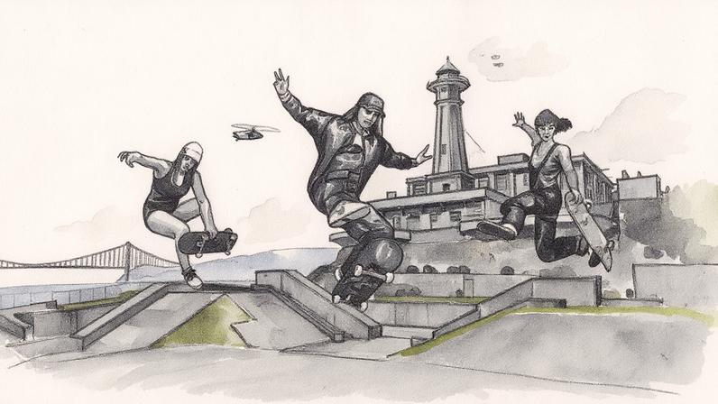 Atualizado - O 'Tony Hawk’s Pro Skater 3+4': a campeã Rayssa Leal foi incluída entre os personagens da brincadeira (Foto: Activision/.)