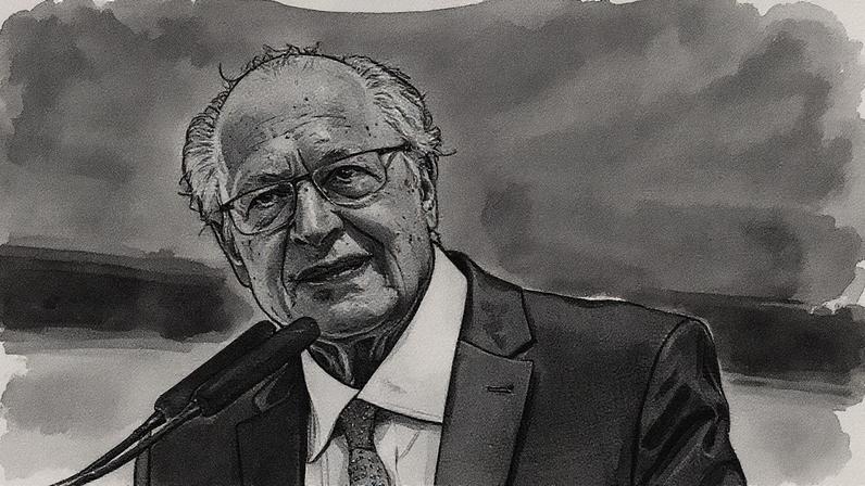 Alckmin também fez referência a avanços na pauta de saúde, com a assinatura de dois memorandos de entendimento (Foto: Wilton Junior/Estadão)