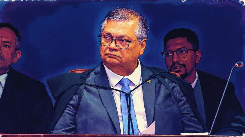 Sessão da Primeira Turma e eleição do Ministro Zanin como novo presidente da turma - 10/09/2024. Ministro Flavio Dino em sessão da Primeira Turma. (Foto: Gustavo Moreno/STF)