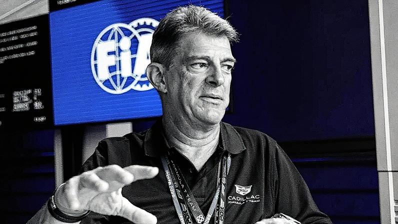 Graeme Lowdon, chefão da Cadillac, que será a 11ª escuderia no grid da Fórmula 1 em 2026. (Foto: Darko Bandic/AP)