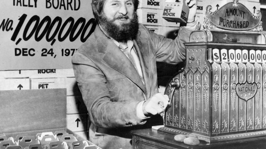 Gary Dahl conquistou o público com pedras de estimação em 1975 e gerou uma fortuna em poucos meses (Foto: The New York Times)