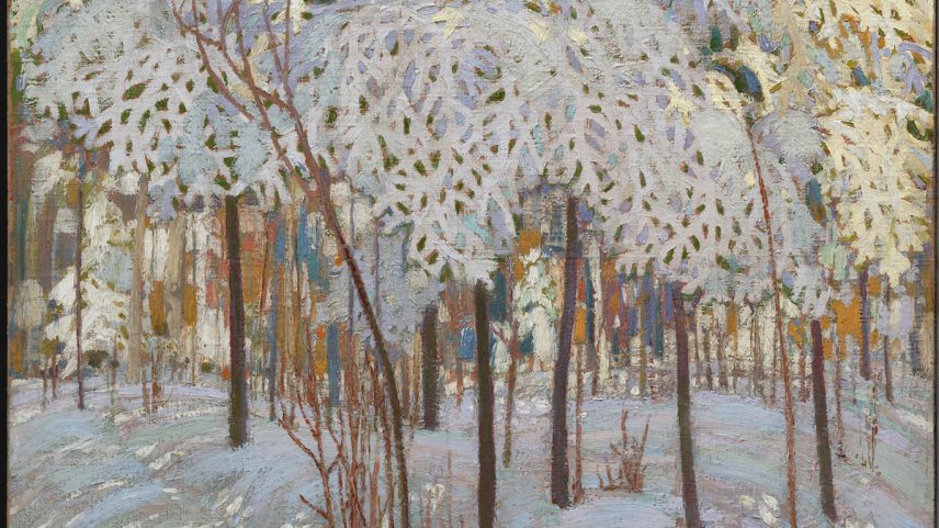 Neve em outubro, 1916–1917. (Foto: National Gallery of Canada, Ottawa)