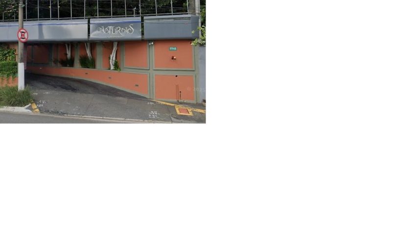 Fachada do Motel Astúrias, na Zona Oeste de São Paulo (Foto: Reprodução/Google)