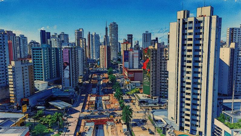 A cidade de Belém (PA), sede da COP30 — Foto: Carlos Fabal / AFP/16/06/2025