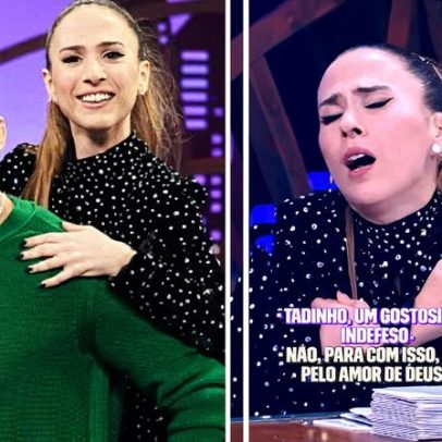 Cauã revela insegurança na paquera e Tata faz piada no Lady Night