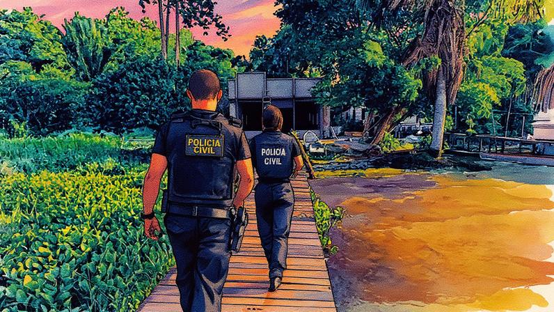 Operação contra exploração sexual de crianças e adolescentes no Pará: Amazônia Legal tem taxa de casos 21,4% acima da média nacional (Foto: Lilian Guedes/Polícia Civil do Pará)
