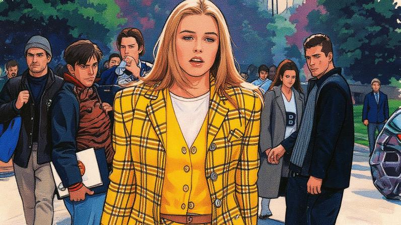 Alicia Silverstone como a icônica Cher Horowitz em 'Clueless', filme de 1995 dirigido por Amy Heckerling. (Foto: CBS Photo Archive / CBS via Getty Images)