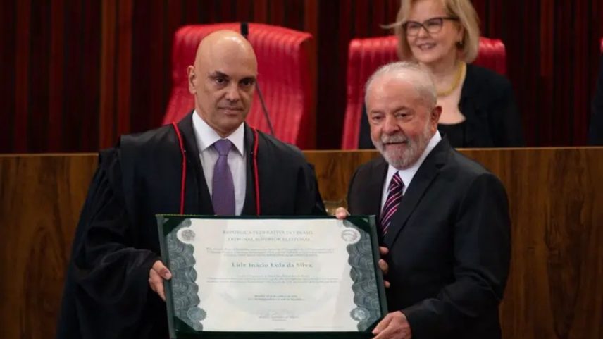 Alexandre de Moraes e Lula foram alvos de plano de assassinato. (Foto: Getty Images via BBC)