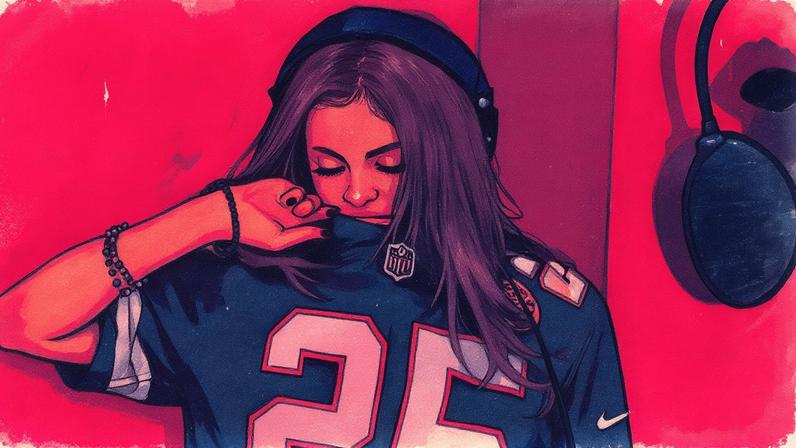 Luísa Sonza se juntou ao Kansas City Chiefs para uma versão em português de seu hino 'Red Kingdom'. (Foto: Reprodução)