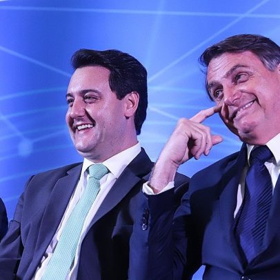 Ratinho Jr. recebe apoio de Bolsonaro em sua candidatura ao governo do Paraná