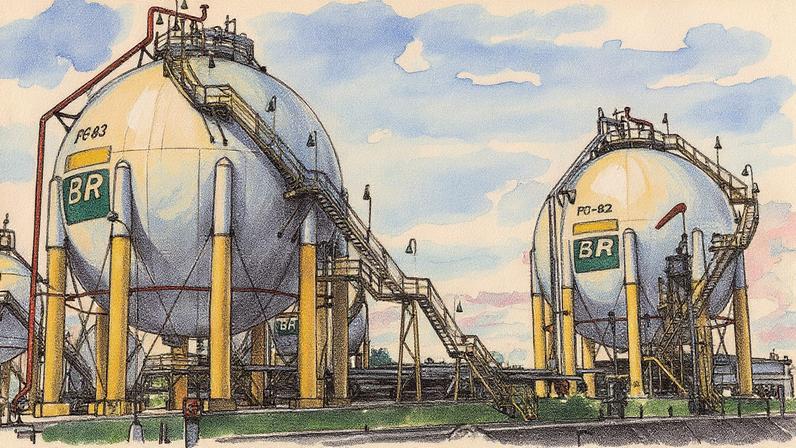 Unidade de processamento da estatal: expansão da oferta da molécula estimulou a decisão. (Foto: André Motta de Souza/Agência Petrobras)