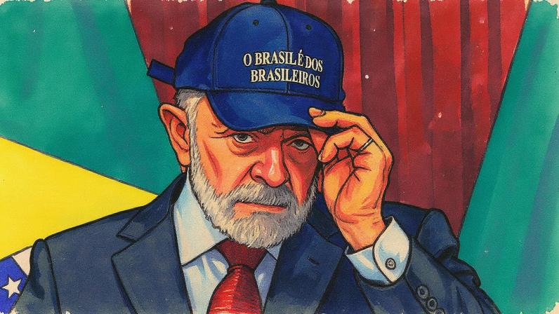 O presidente Lula durante reunião ministerial em 26 de agosto (Foto: Cristiano Mariz/Agência O Globo)