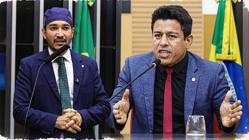 Candidatos Ivo Cassol, Marcos Rogério, Fernando Máximo e Adailton Fúria (Foto: Divulgação e Câmara dos Deputados/Reprodução)