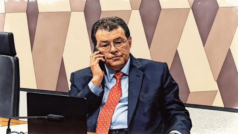 Senador Eduardo Braga (MDB-AM), relator da reforma tributária (Foto: Reprodução)