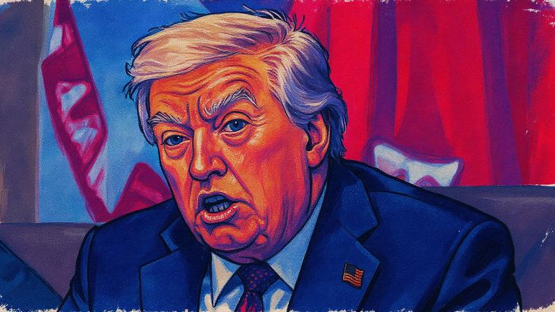 Presidente dos EUA, Donald Trump, em evento público (Foto: Reprodução)