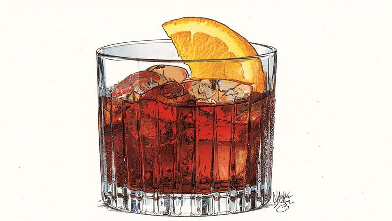 Negroni: um clássico da coquetelaria mundial. (Foto: Campari/Divulgação)