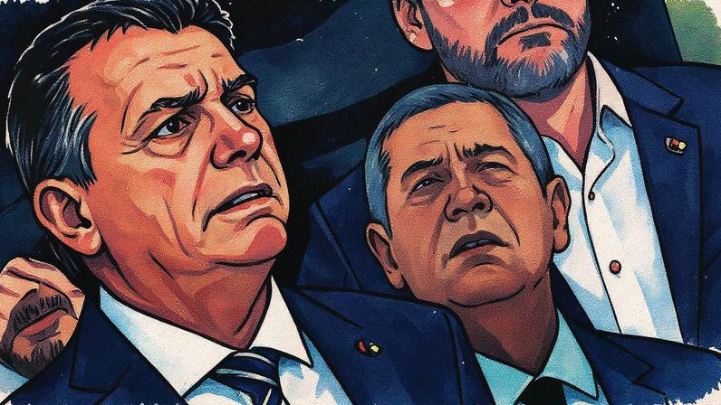 General Braga Netto e ex-presidente Jair Bolsonaro durante evento da campanha de 2022 (Foto: Reprodução)
