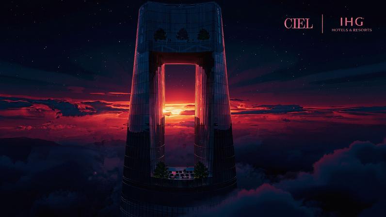 Ciel Tower, em Dubai (Foto: Divulgação/The First Group)