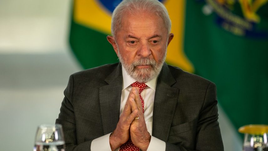 Presidente Lula no Palácio do Planalto (Foto: Brenno Carvalho / Agência O Globo)